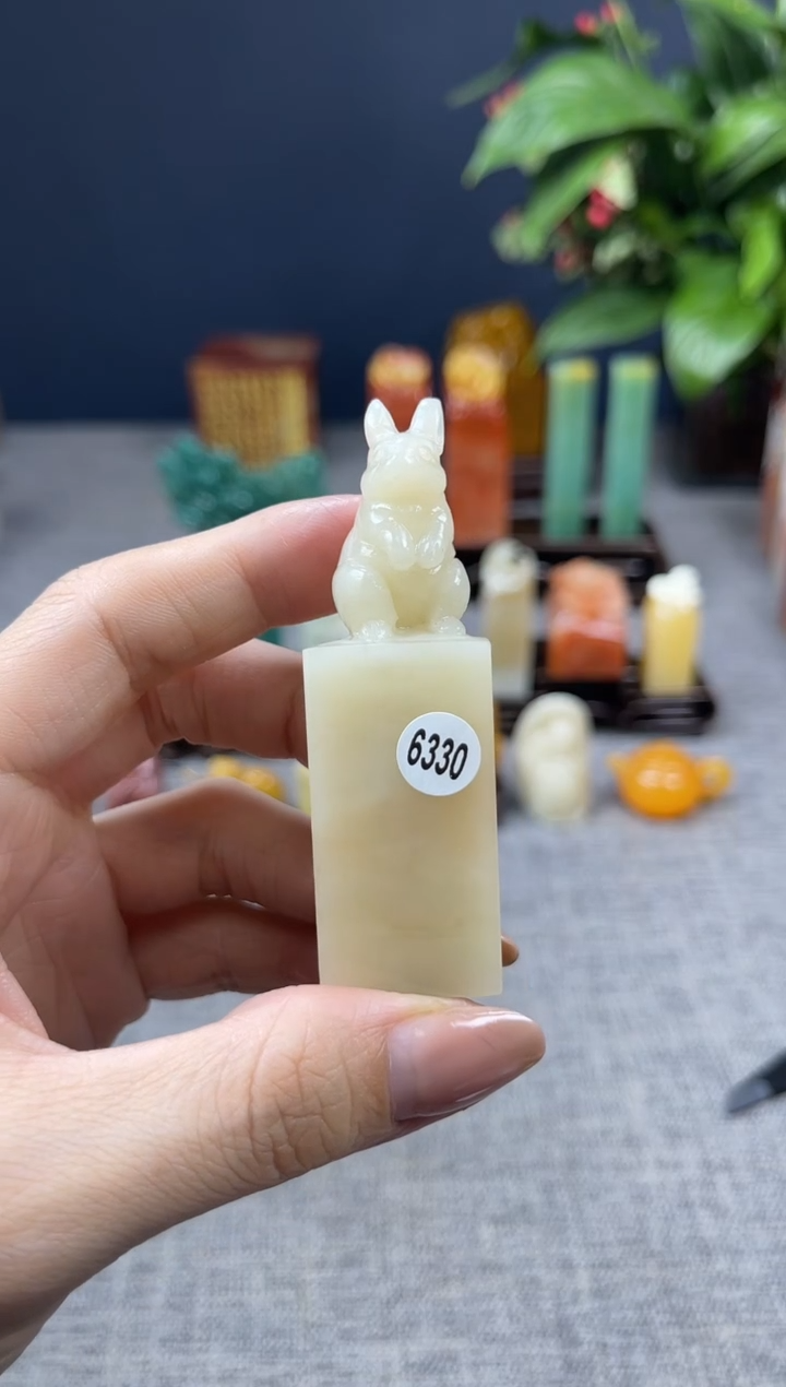 【闪购商品】寿山石印石6330         