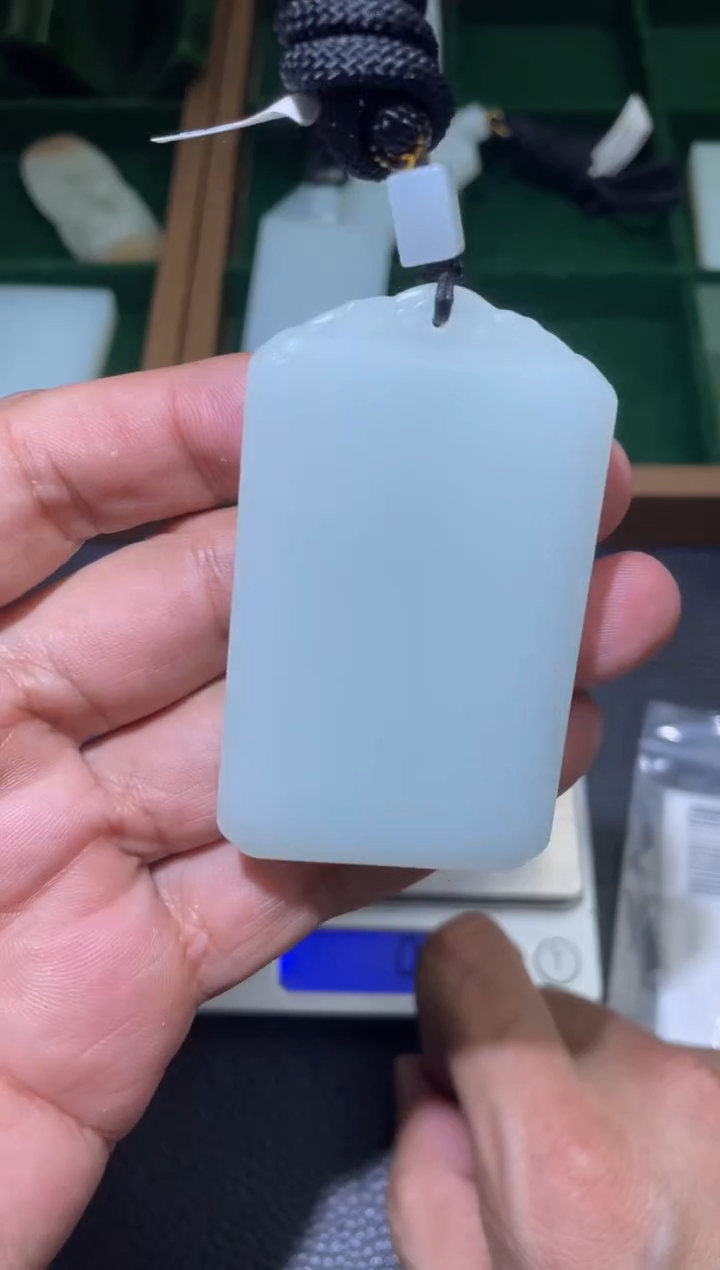 定制和田玉平安牌