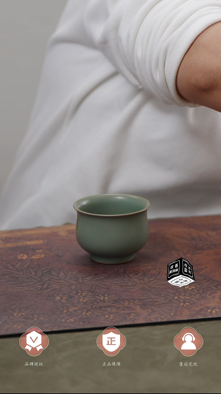【闪购商品】杯国非遗大师王君子章款复古杯
