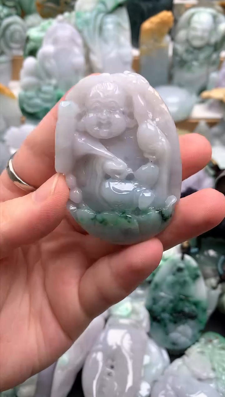 吊坠(不含链)未镶嵌翡翠1