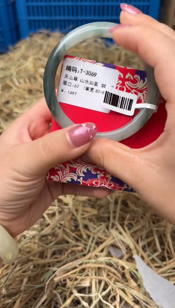 未镶嵌手镯石英质玉T-3069