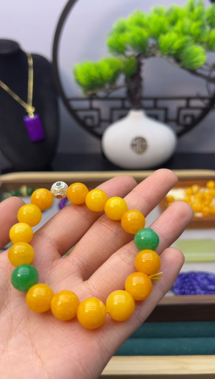 【闪购商品】翡翠颈饰银S925镶嵌S03         