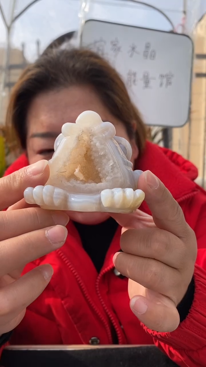 【闪购商品】玛瑙摆件未镶嵌玛瑙金蟾DD632