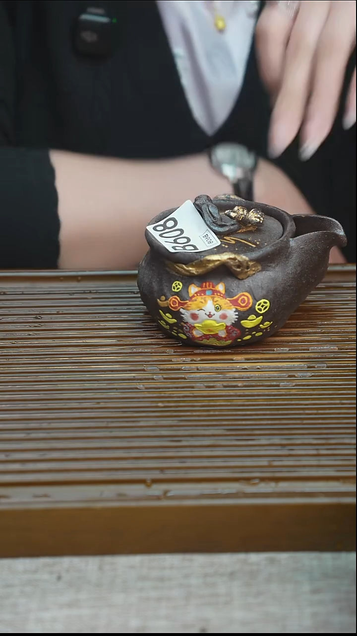 纯手工粗陶茶具每一只不一样