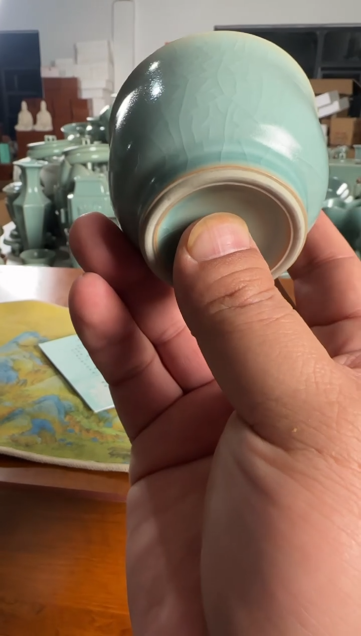 汝瓷平顶山汝瓷产品   玉兰杯