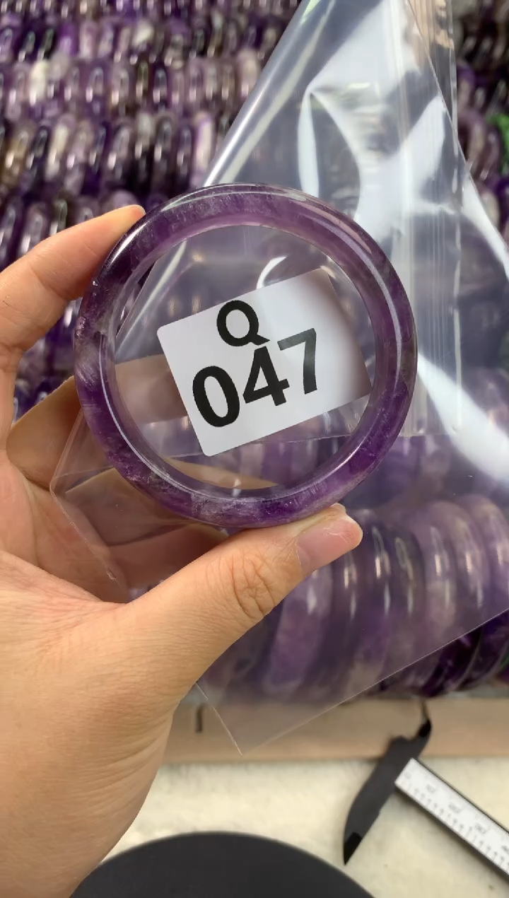 【闪购商品】水晶水晶手镯Q未镶嵌047-56