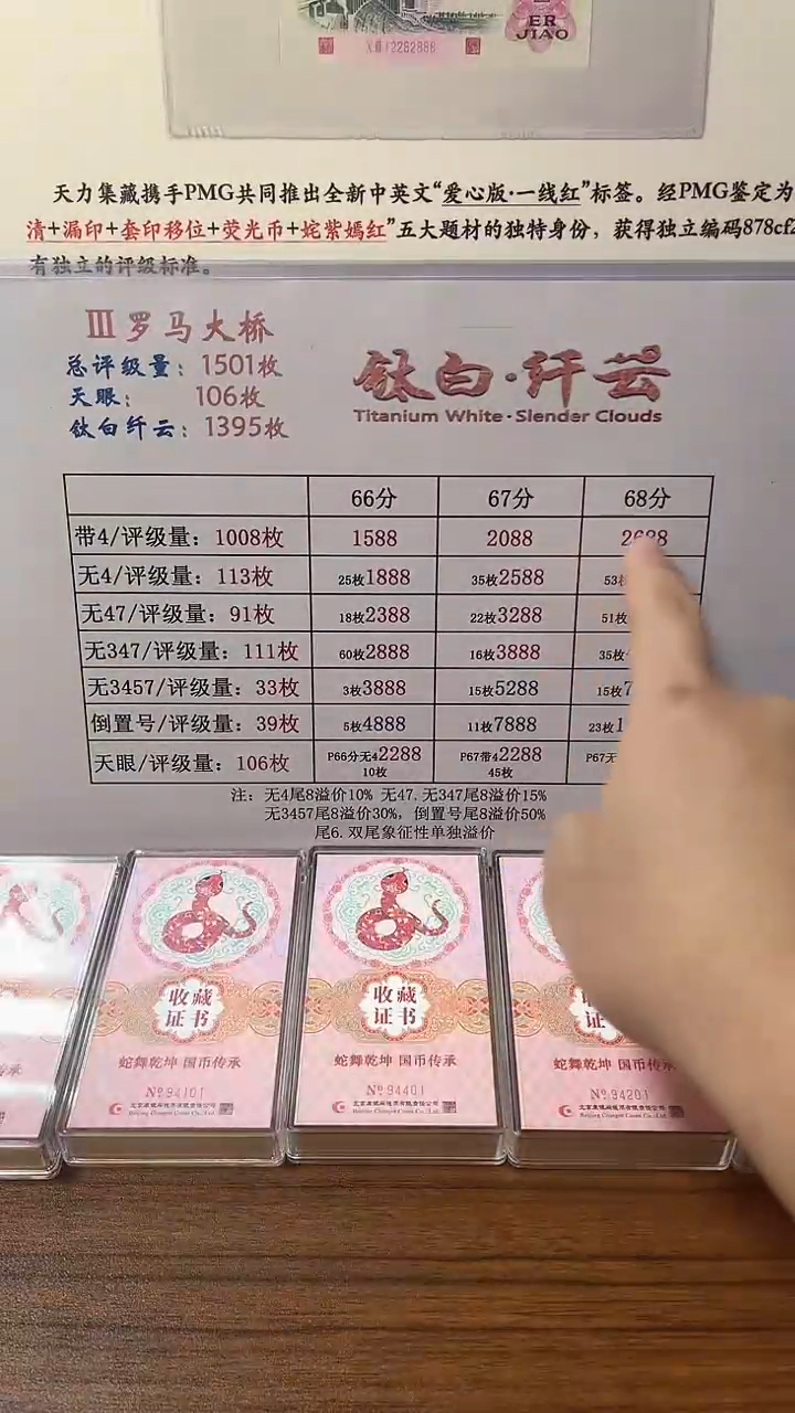 【闪购商品】贰角大桥钛白纤云67分带4