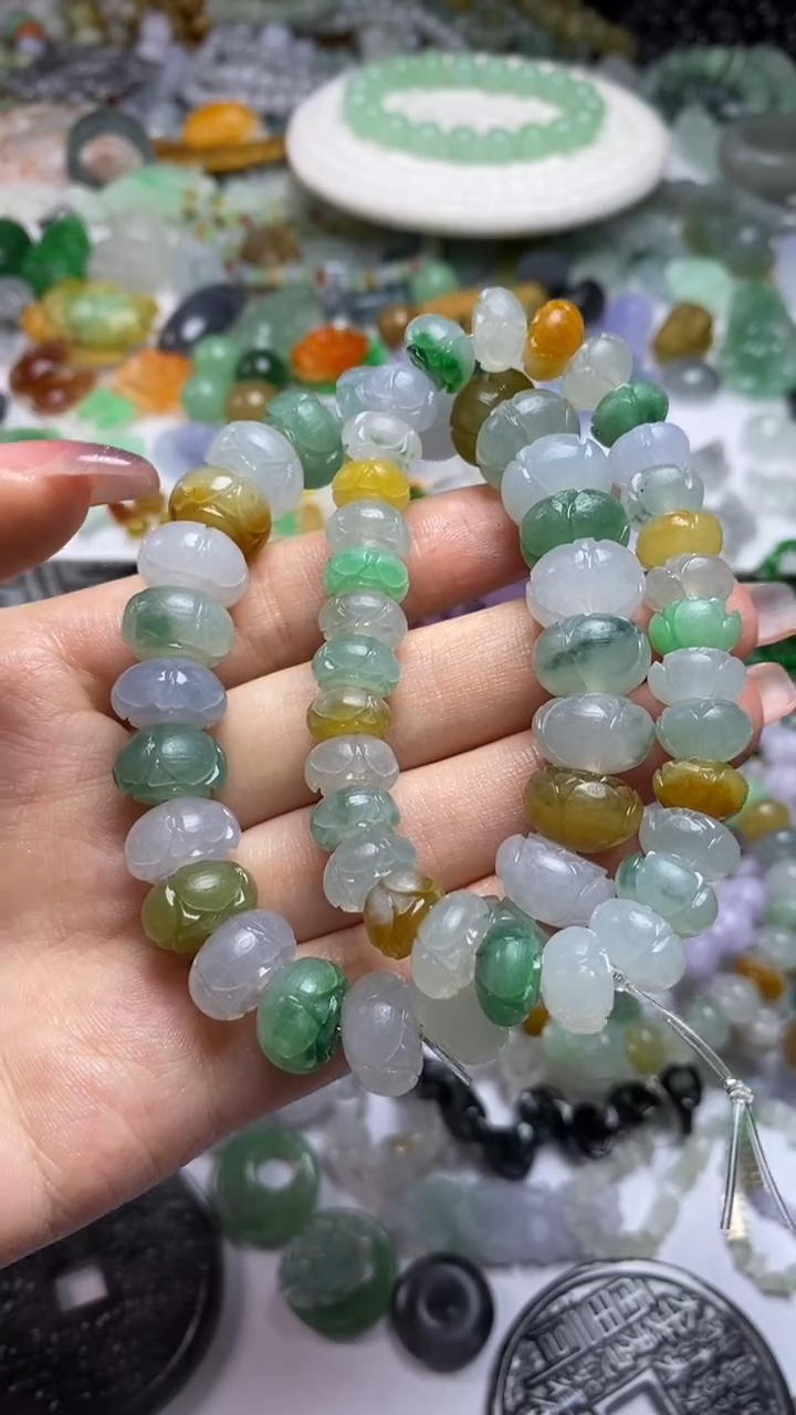 定制翡翠未镶嵌毛货定制不退不换