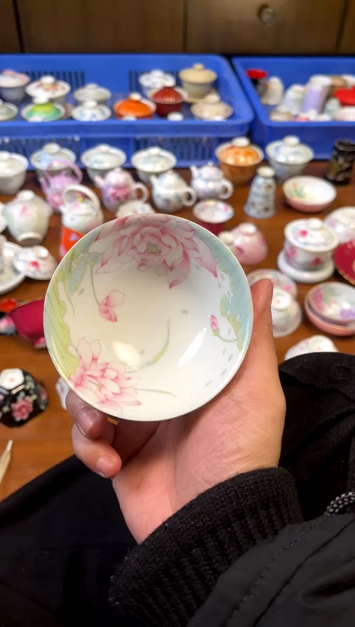 【闪购商品】景德镇纯手绘陶瓷茶具