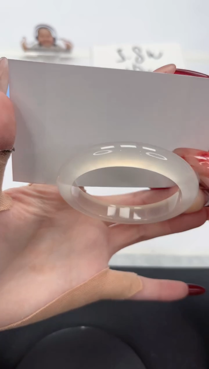 【闪购商品】石英质玉手镯未镶嵌A346-52.8