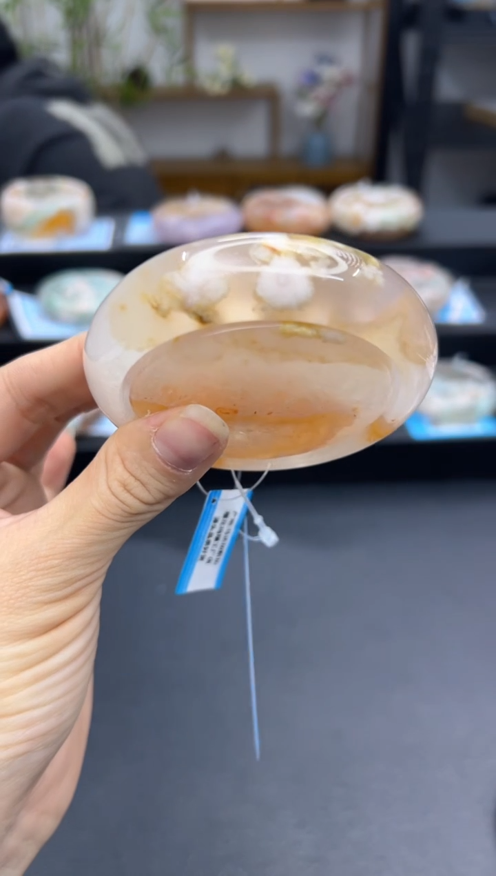 【闪购商品】石英质玉手镯未镶嵌A112(57圈赠送镯心)