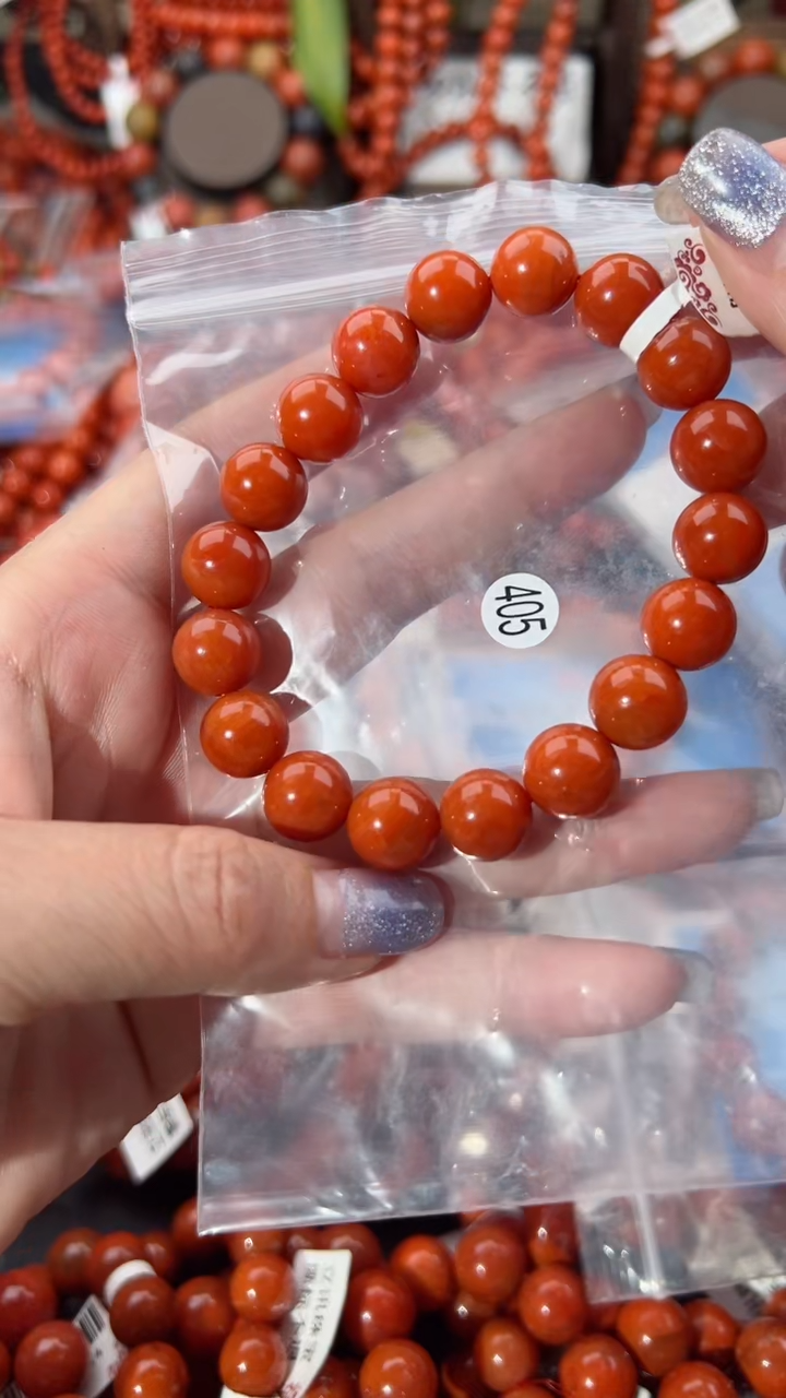 【闪购商品】南红玛瑙手串未镶嵌11+