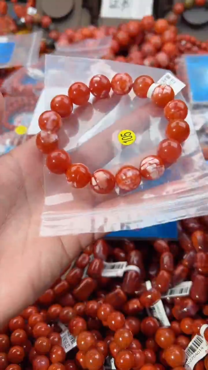 【闪购商品】南红玛瑙手串未镶嵌13+