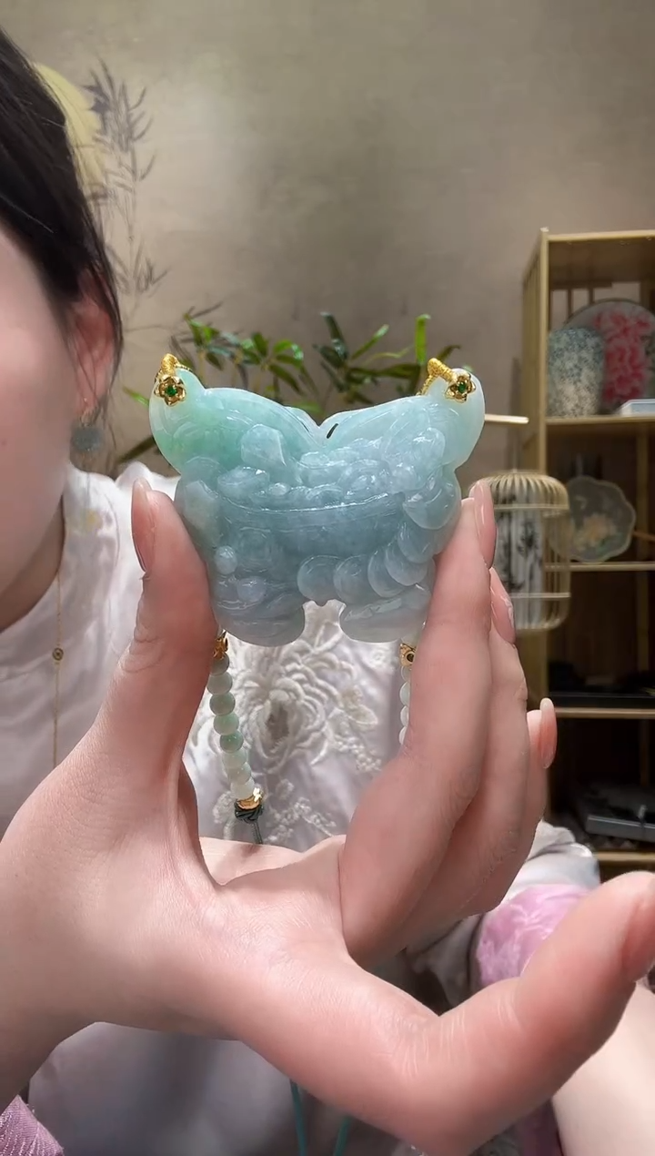 【闪购商品】翡翠颈饰未镶嵌吊坠