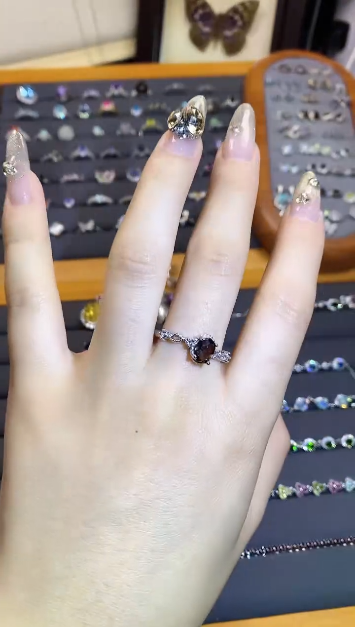 【闪购商品】水晶手链银S925镶嵌A83