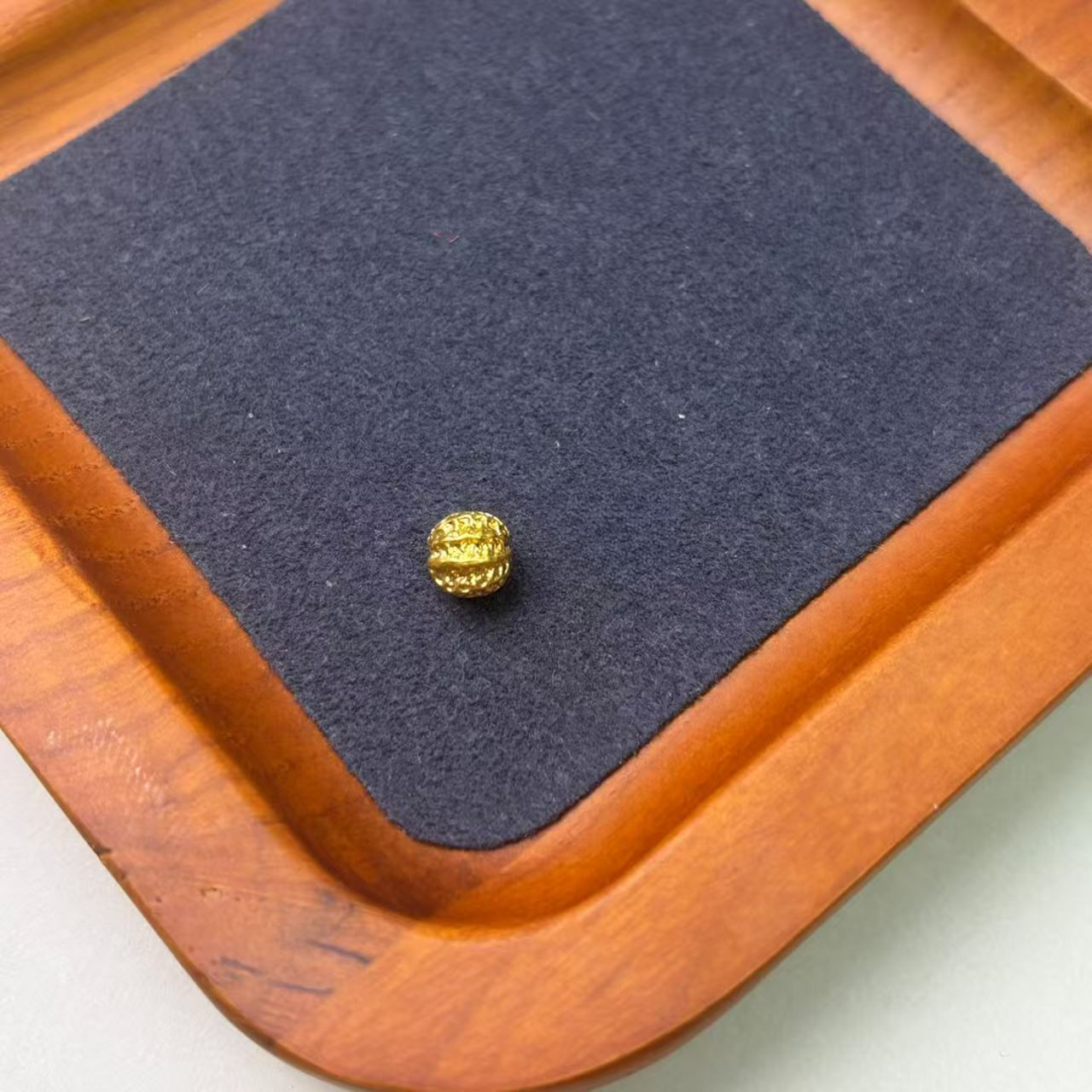 足金999卡6mm核桃珠配件