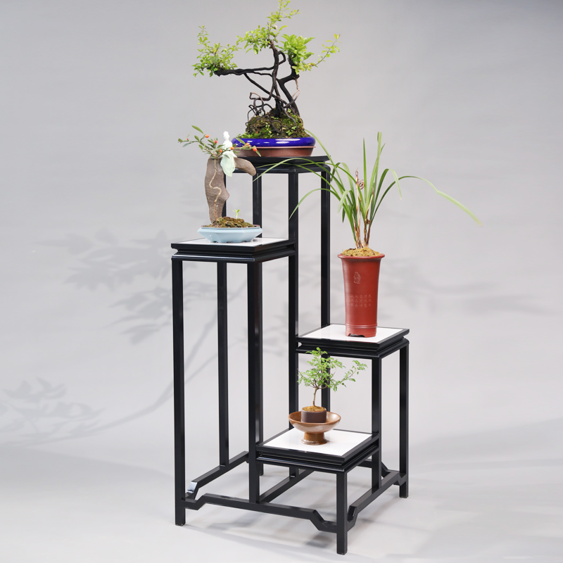铝合金【60x60x120cm】盆景架客厅玄关庭院阳台户外室内置物架