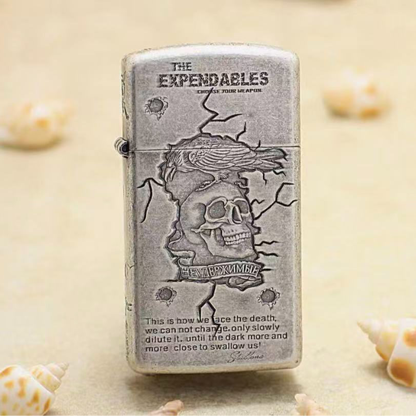 ZIPPO/之宝【官方授权】防风打火机纤巧-古银敢死队送礼男士好物