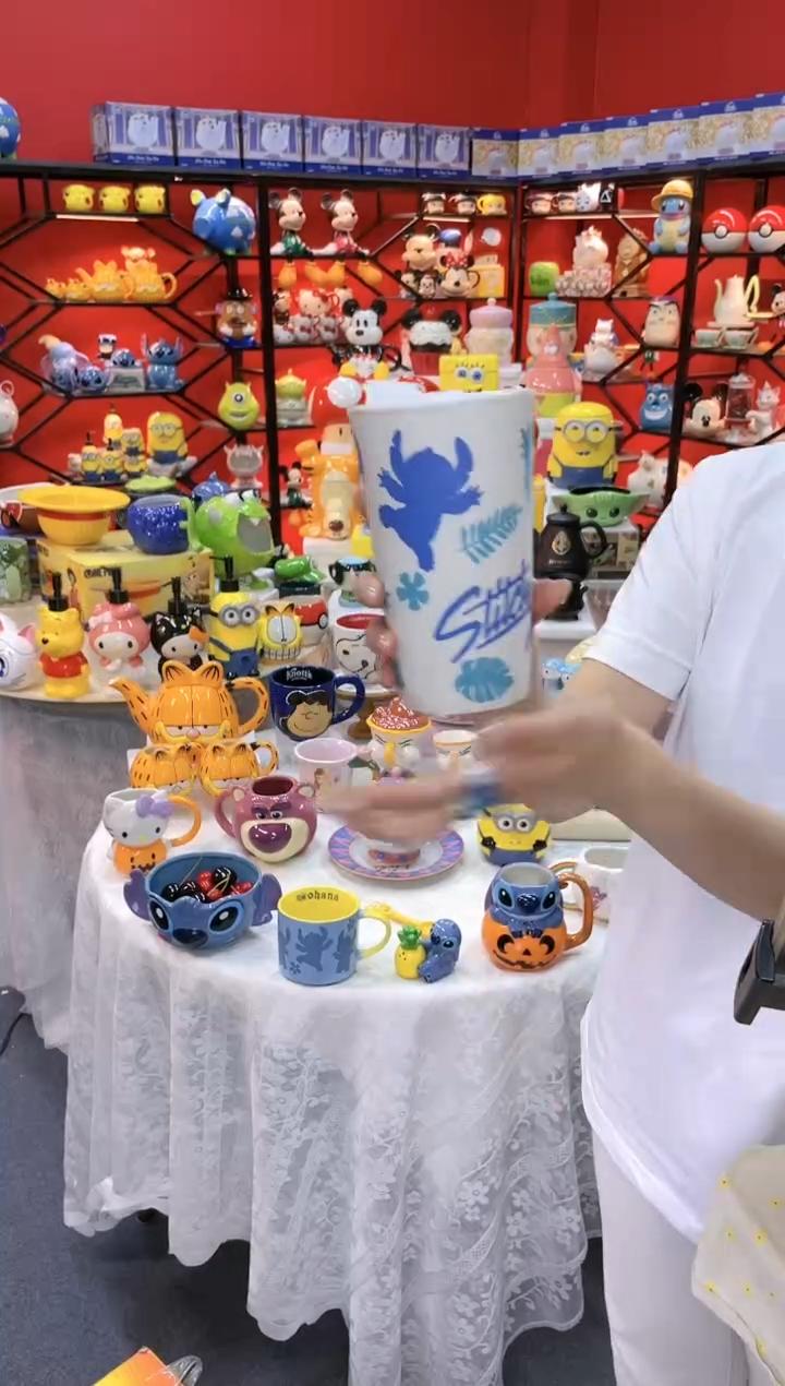 【闪购商品】1@@吏迪仔陶瓷咖啡杯