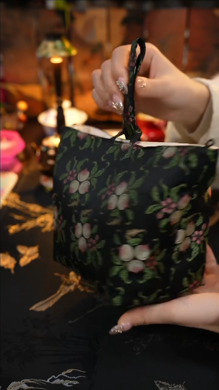 【闪购商品】景德镇大乔推荐好物黑色刺绣茶包