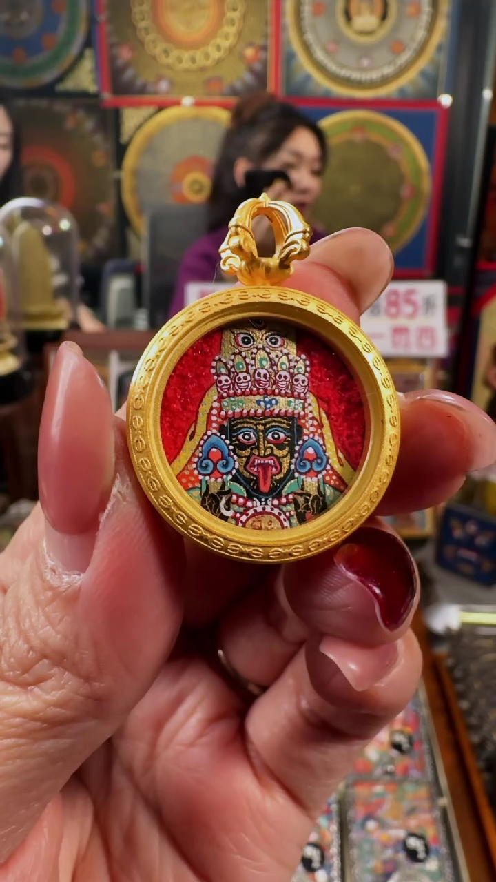 【闪购商品】吊坠 壹善缘城手绘唐卡新春大促扎基2.0