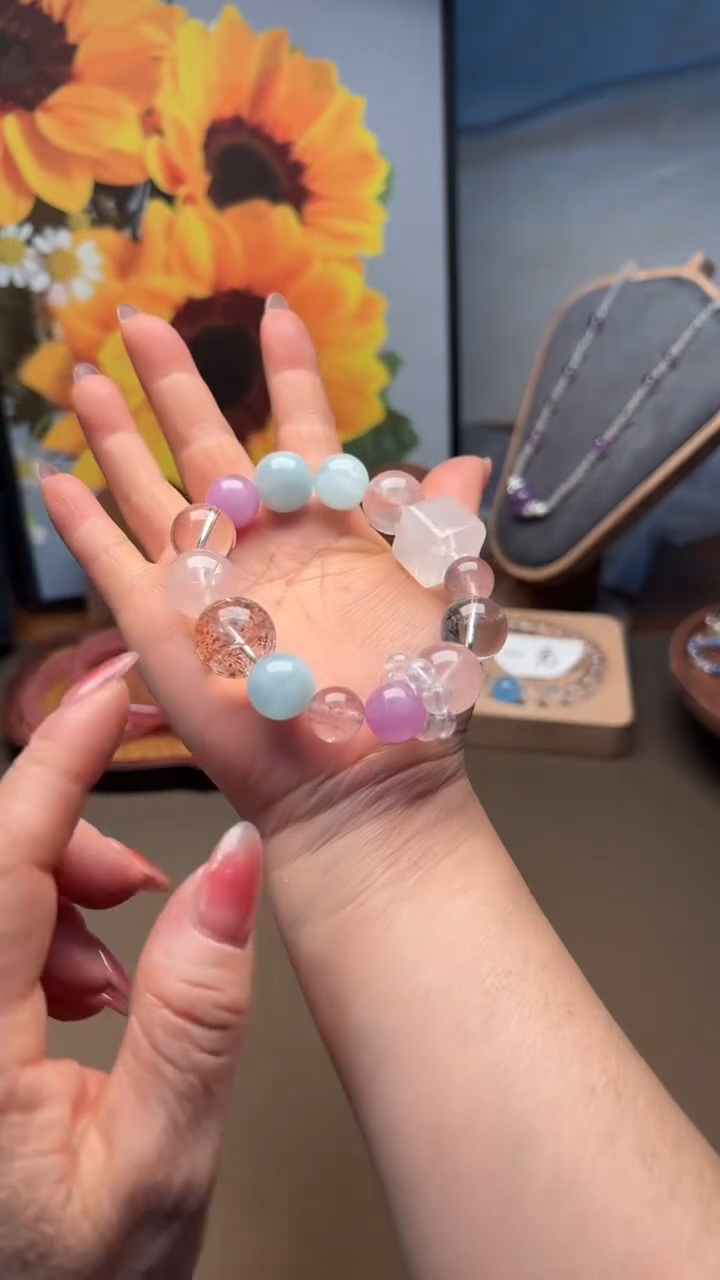 未镶嵌手串水晶1