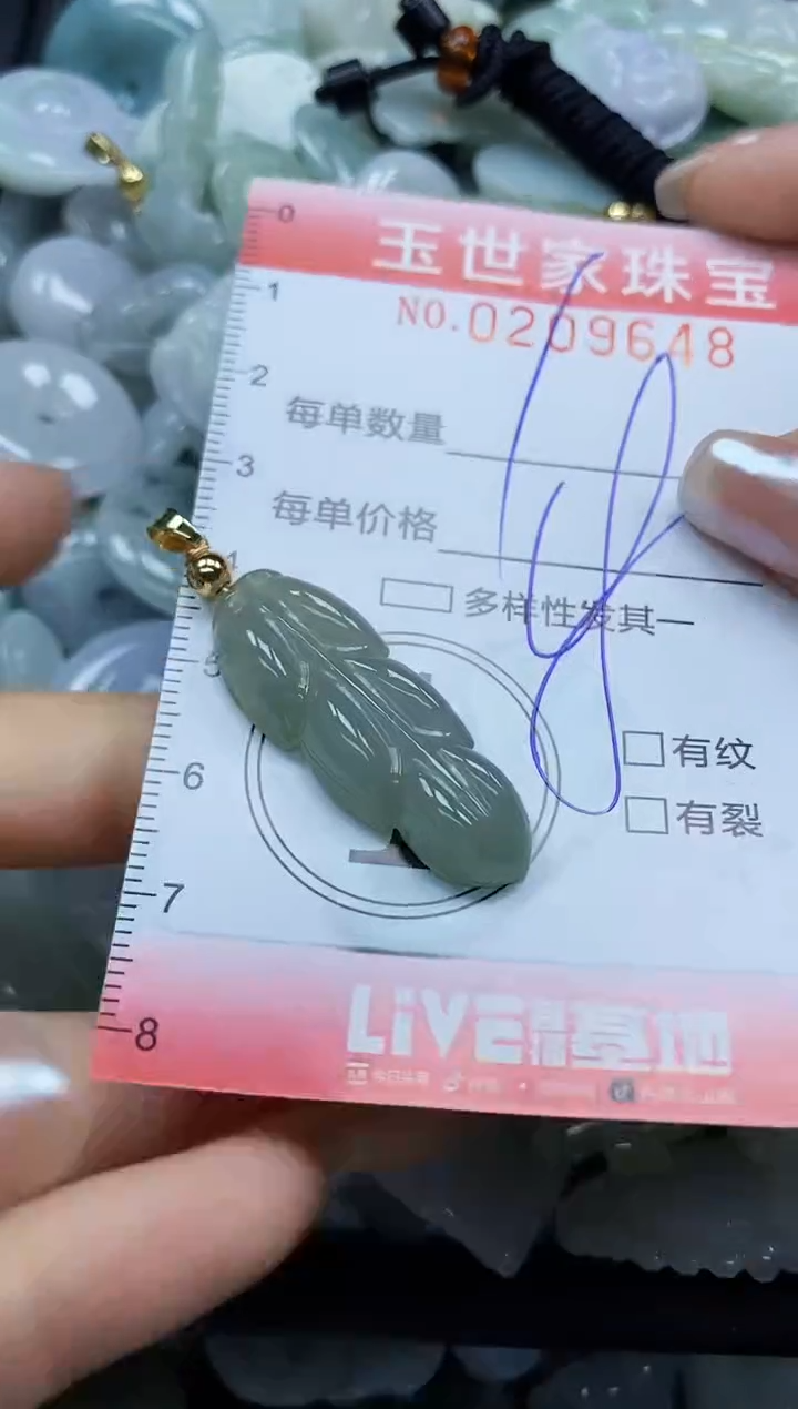 【闪购商品】翡翠颈饰未镶嵌闪购0209648