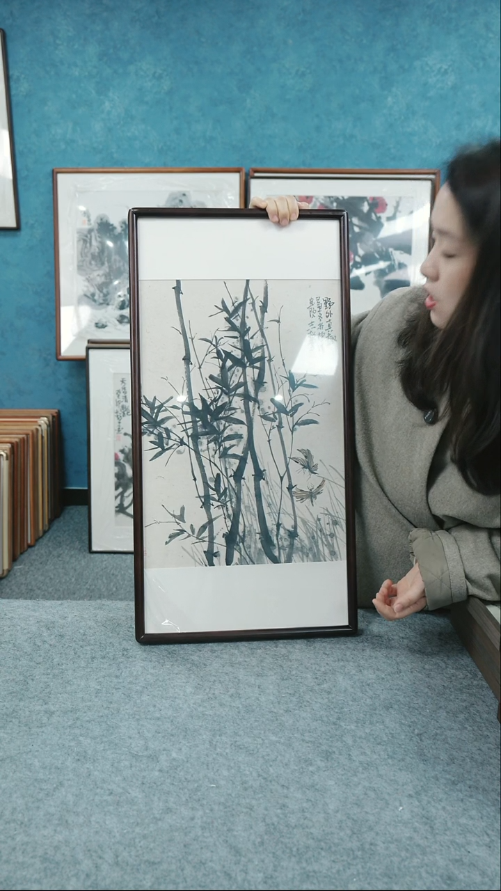 【闪购商品】国画33*66郑志超老师花鸟