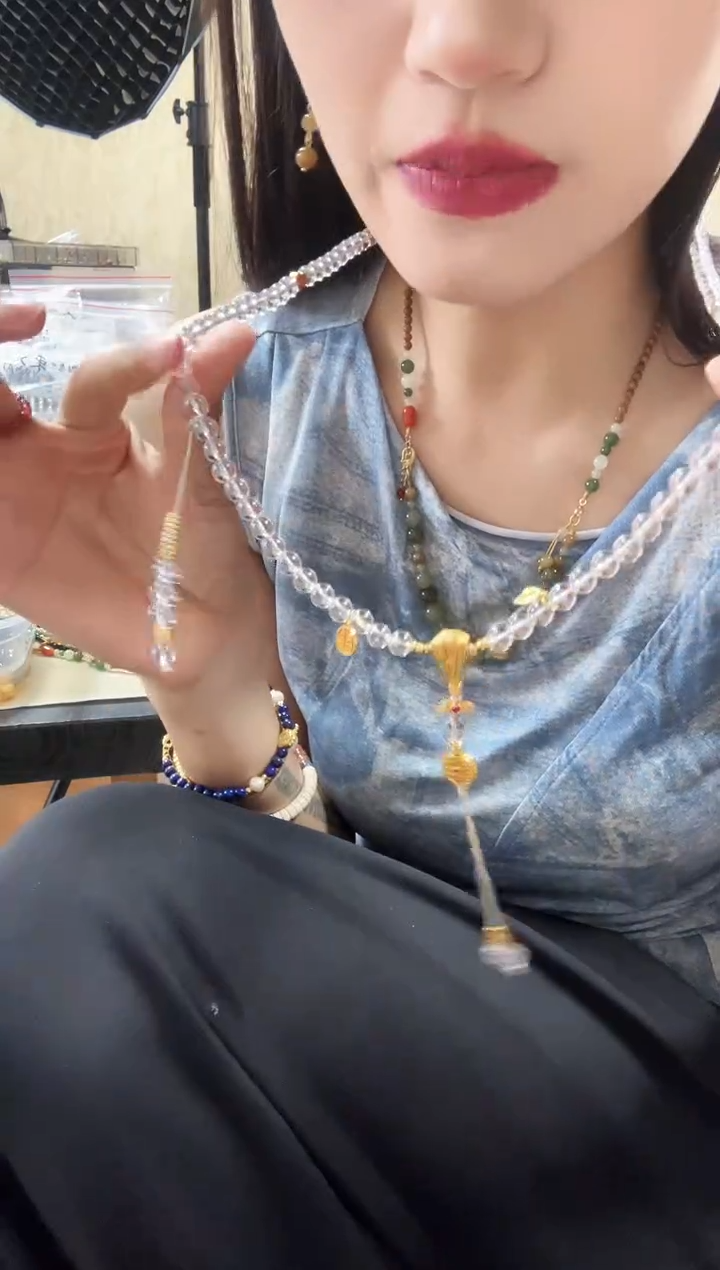 非洲檀香手串/手链白水套链