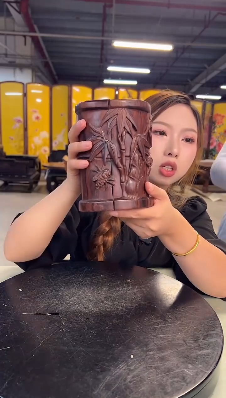 木乐**读DT175759-P7MK-节节高升笔筒