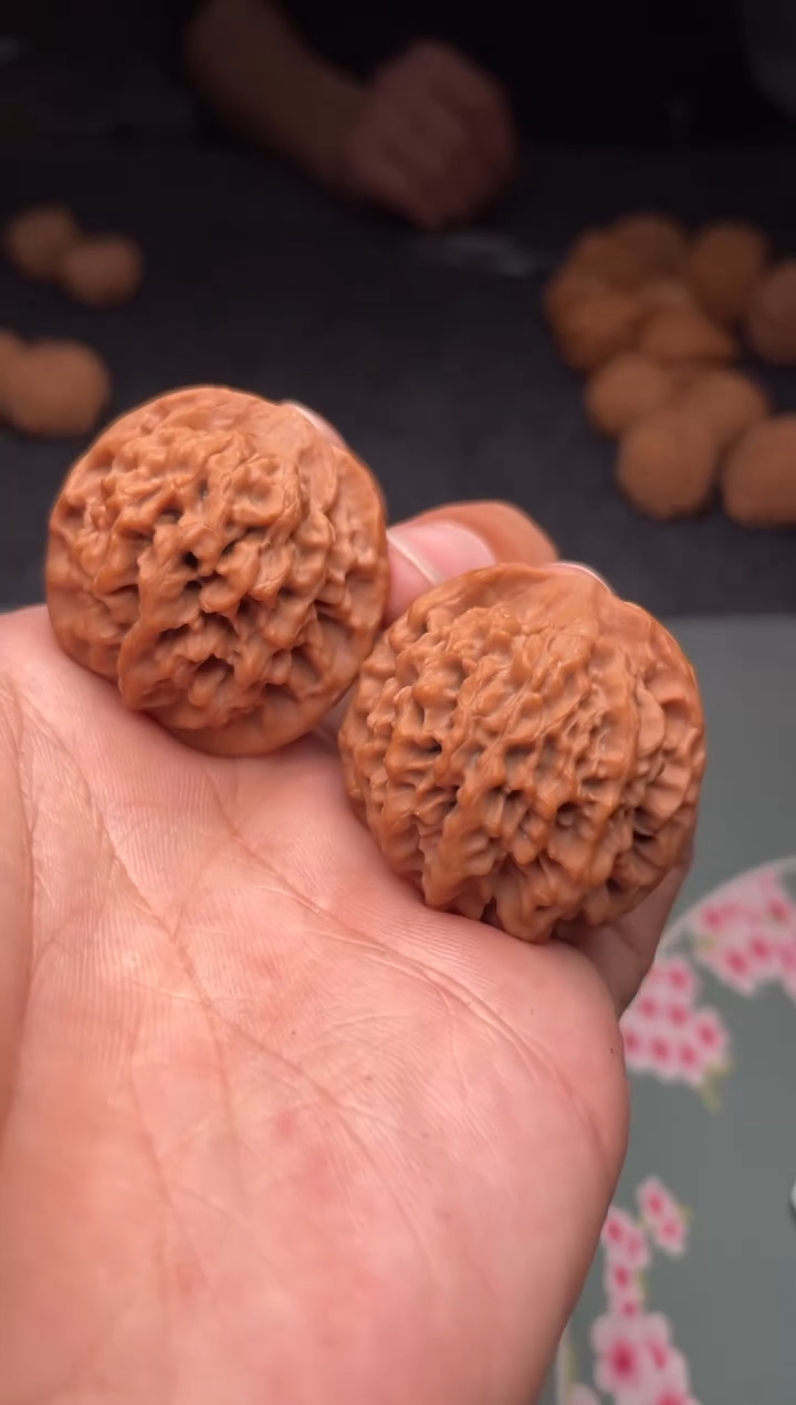 把件文玩核桃a283  秦闷 34尺