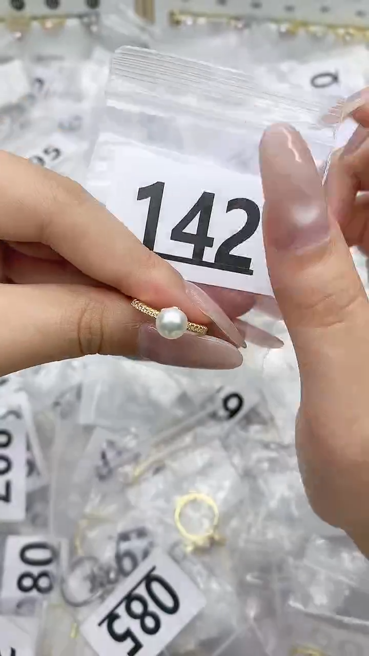 合金珠宝奇石淡水珍珠142