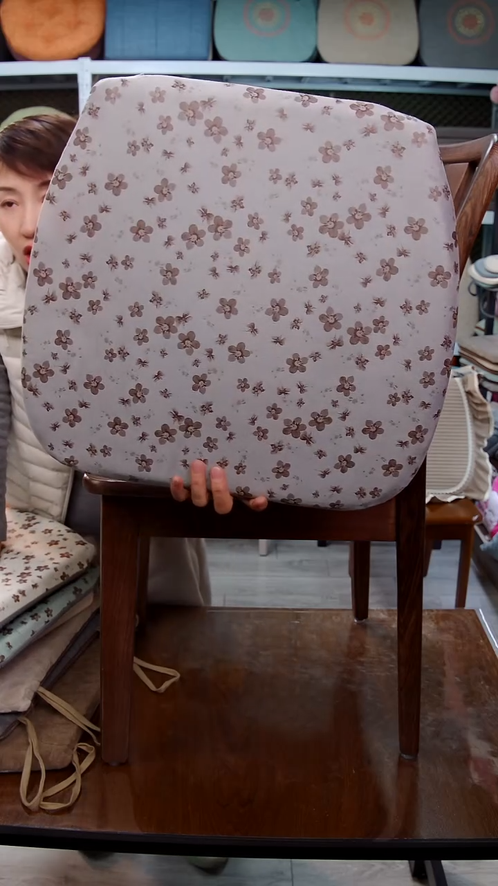 布碎花记忆棉：灰色4个