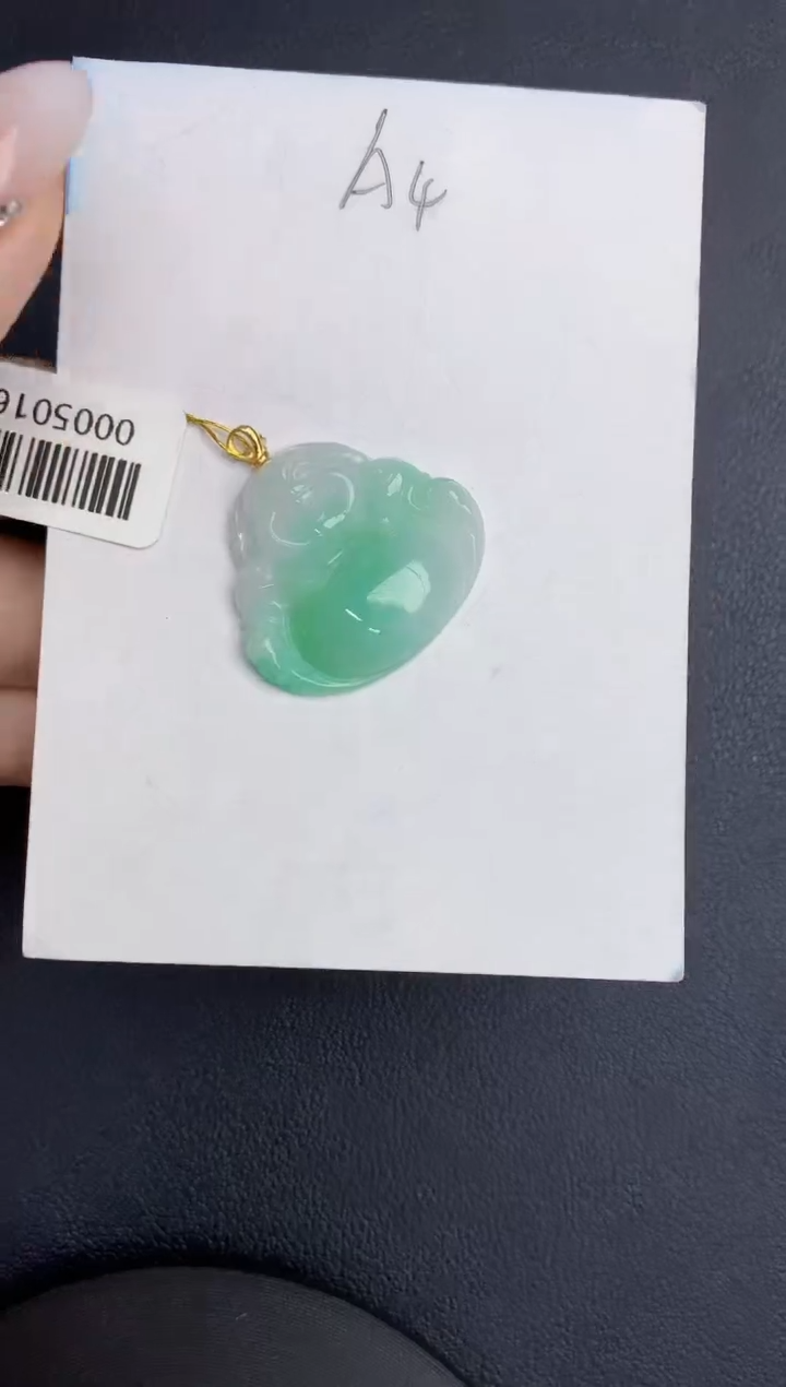 【闪购商品】翡翠颈饰18K金镶嵌000000000000