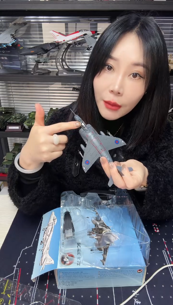 1/72瑶式战斗机模型