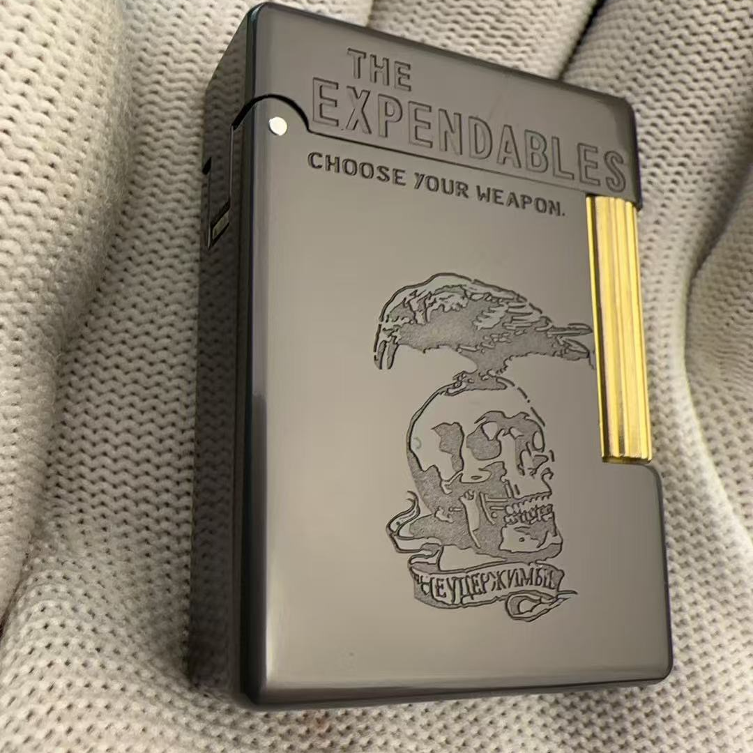 ZORRO埃菲尔E08剑敢死队珍珠黑煤油打火机送男友礼物