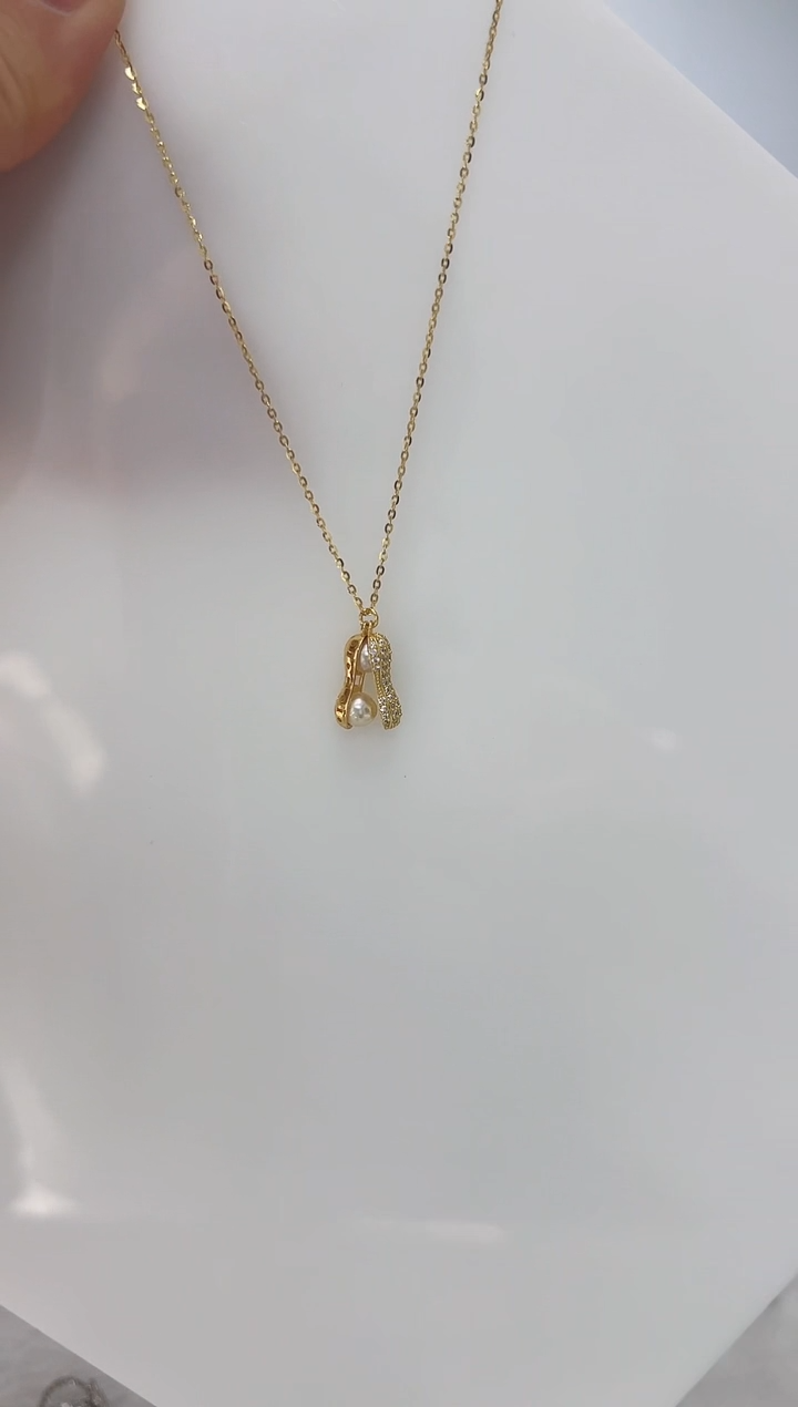 【闪购商品】海水珍珠DA银S925镶嵌吊坠 5 C410