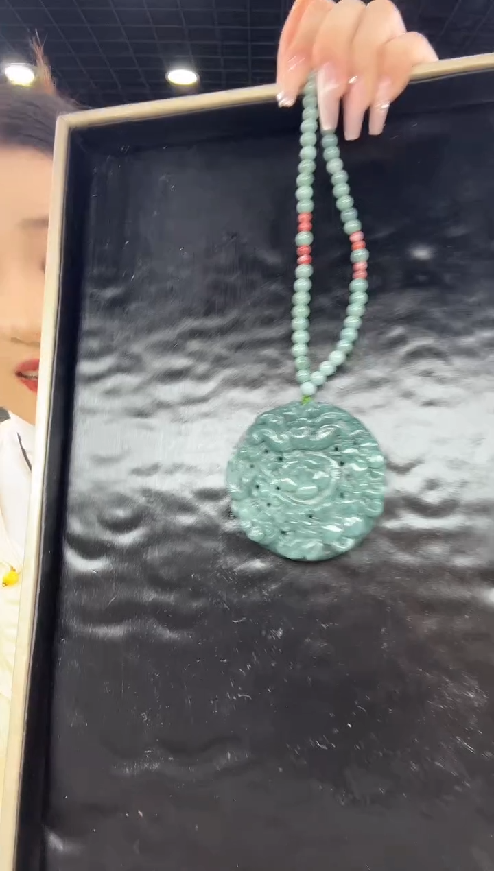 颈饰未镶嵌翡翠翡翠百花齐放