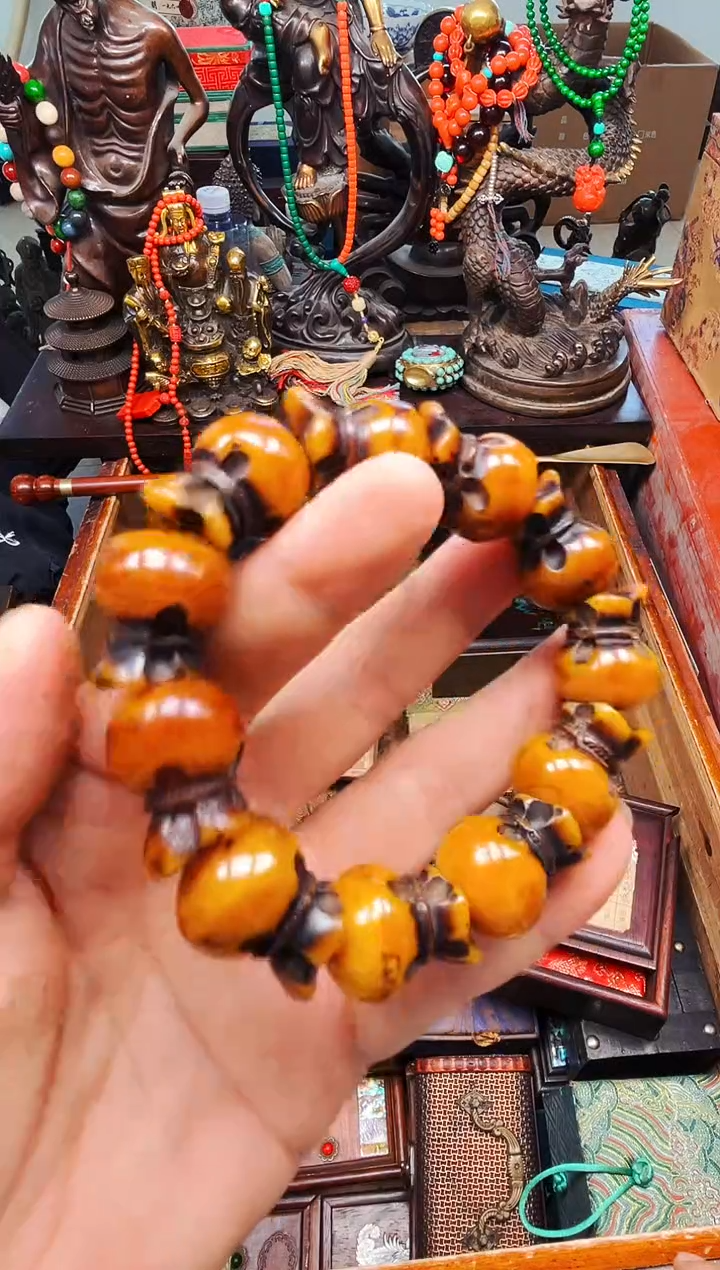 未镶嵌颈饰蜜蜡安哥精品专属链接d112