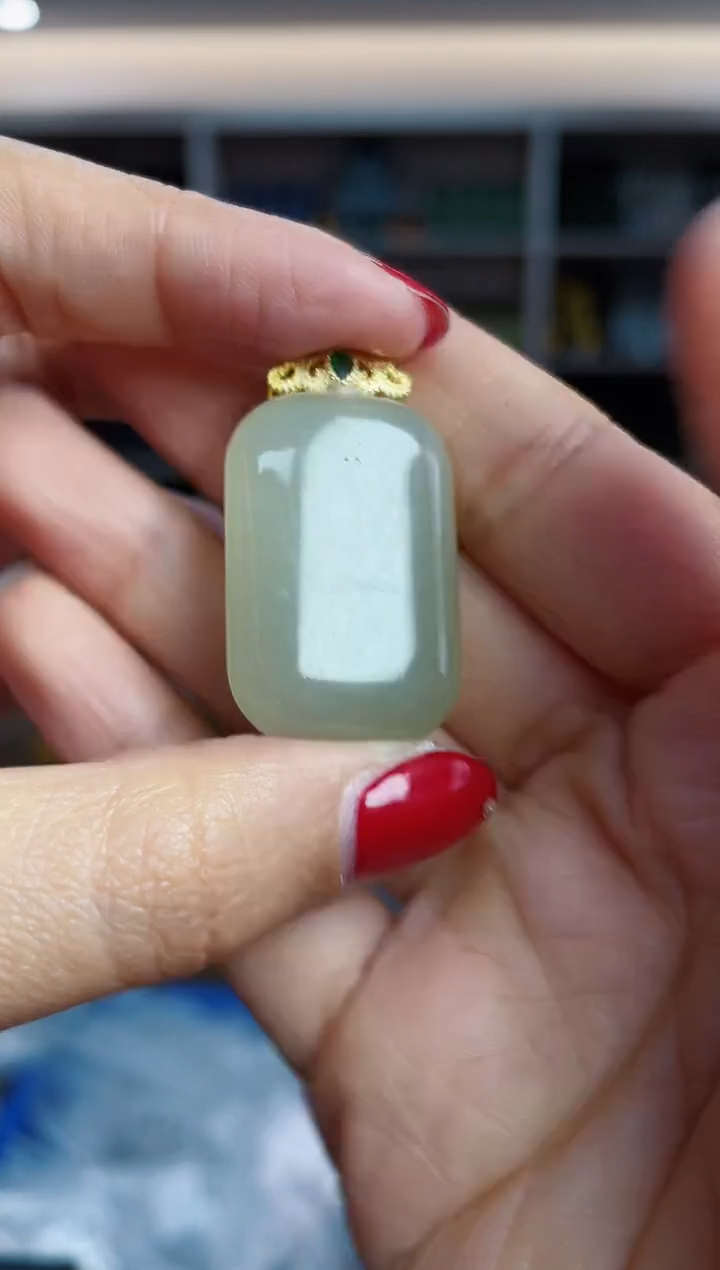 【闪购商品】和田玉·银S925镶嵌多样性发一件