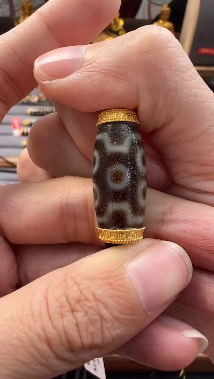 【闪购商品】玛瑙挂件18K金镶嵌手饰