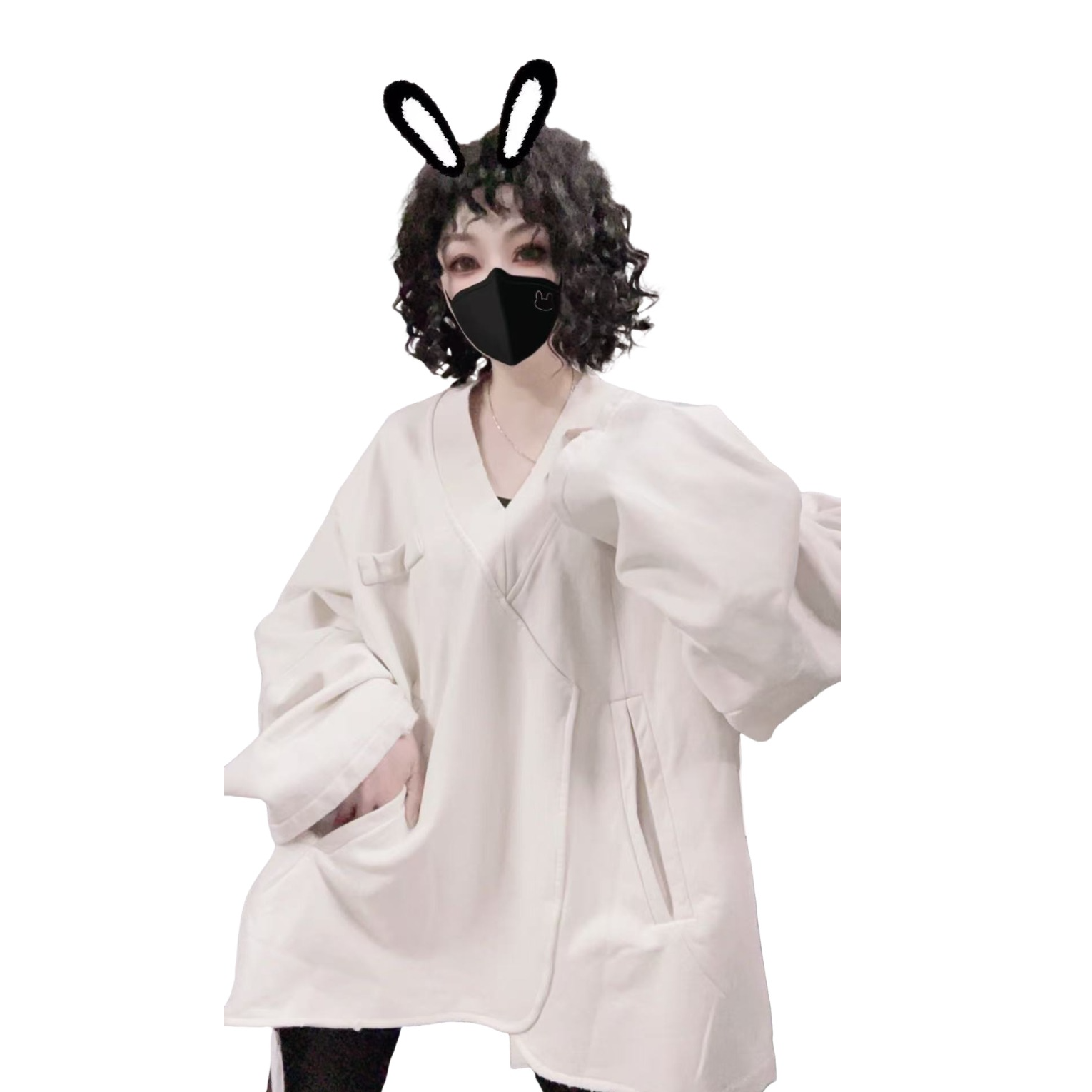 【佳老板】“25047#春款韩版时尚百搭个性卫衣