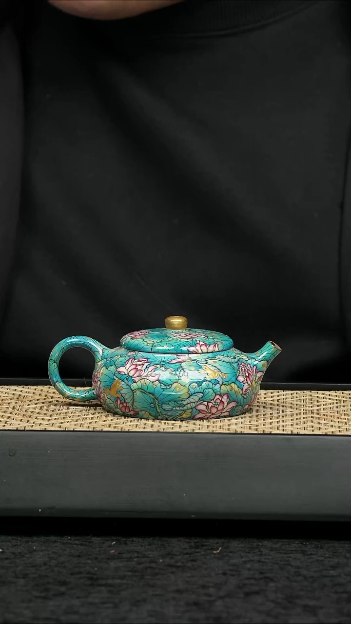 茶壶紫砂五堂 荷塘月色二代