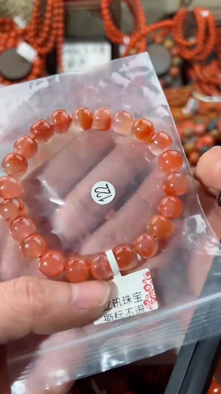 【闪购商品】南红玛瑙手串未镶嵌10