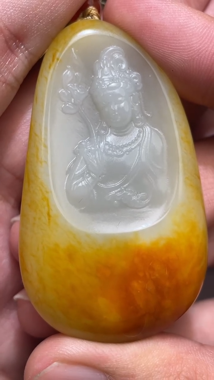 【闪购商品】和田玉1.23HS多样性拍一发一未镶嵌2