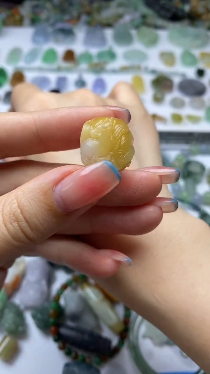 未镶嵌定制翡翠毛货定制不退不换