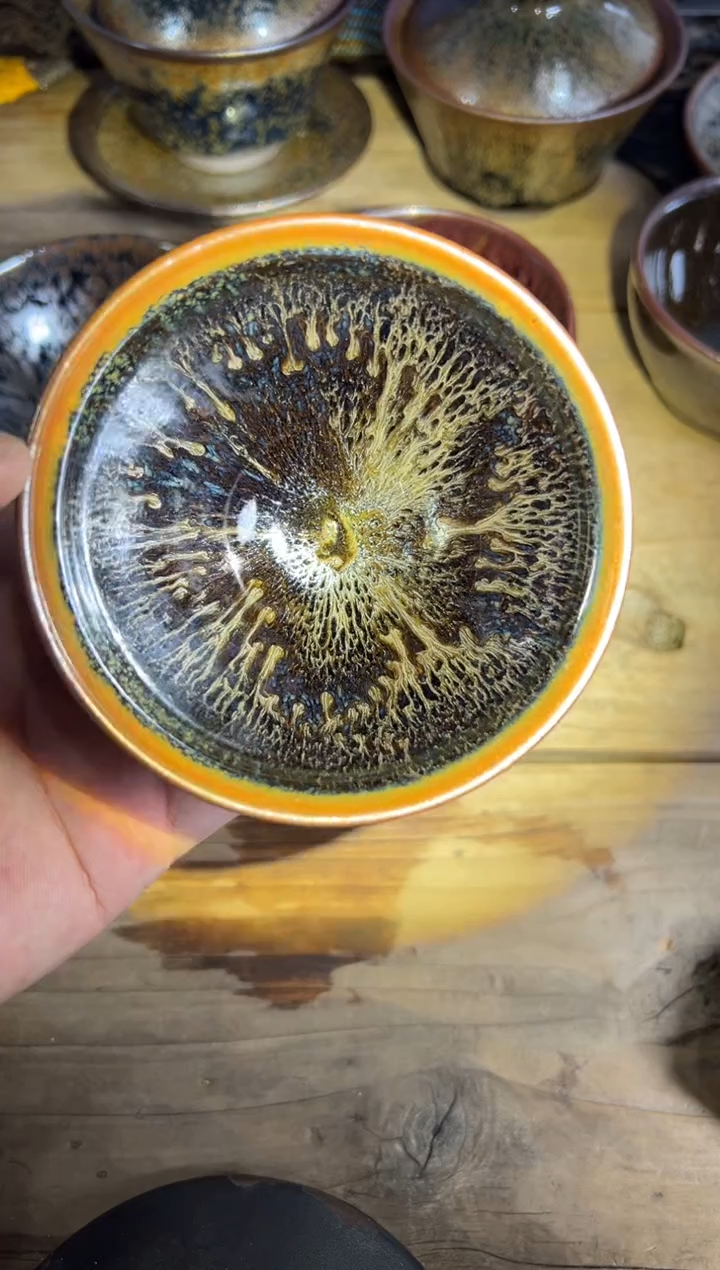 茶盏古法龙窑柴烧455