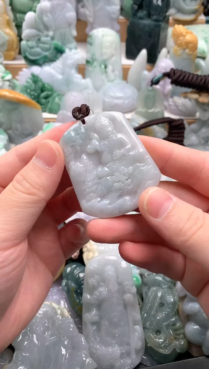 吊坠(不含链)未镶嵌翡翠1