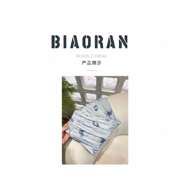 BIAORAN/标冉2025春季新款休闲百搭法式气质百褶裙6951