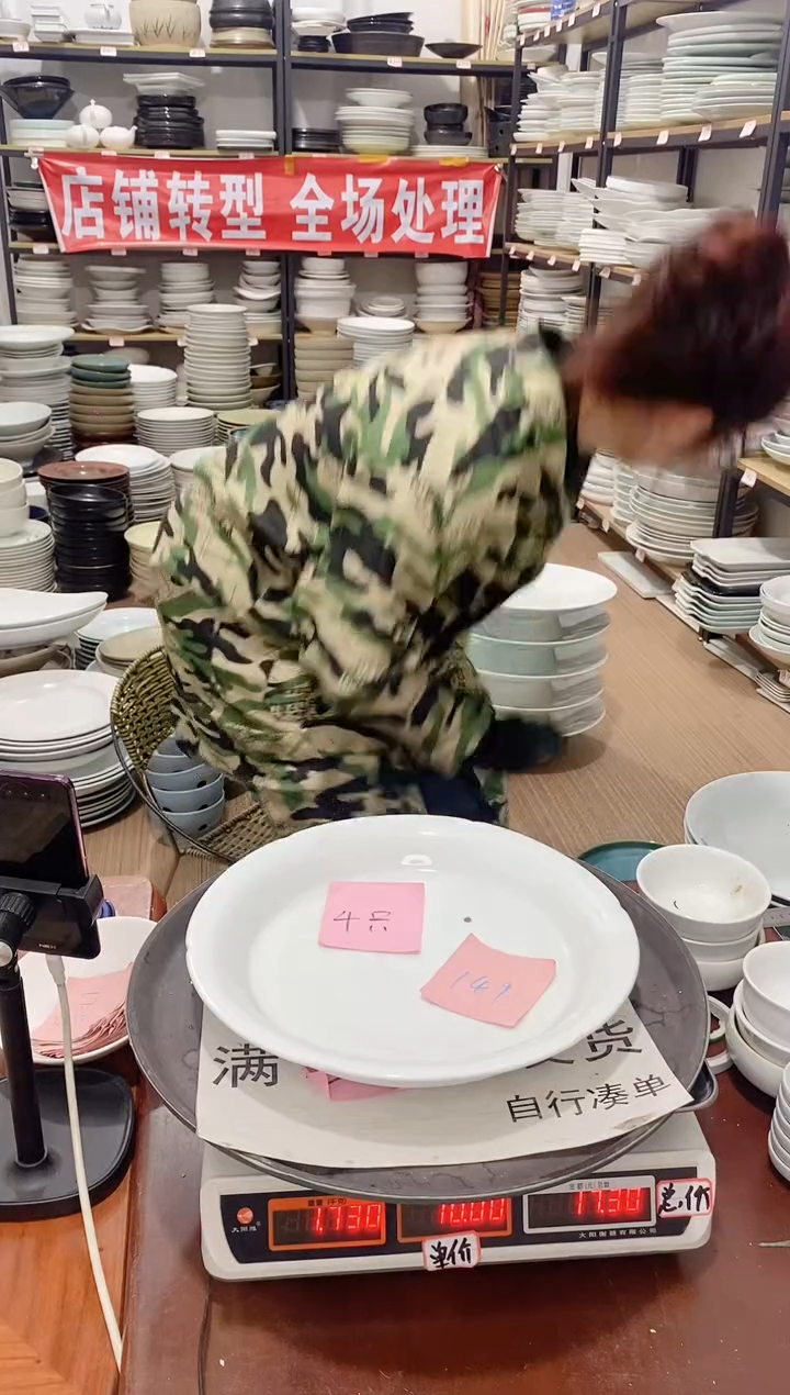 【闪购商品】盘149号链接景德镇酒店陶瓷瑕疵处理